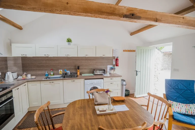 renovated country-style kitchen