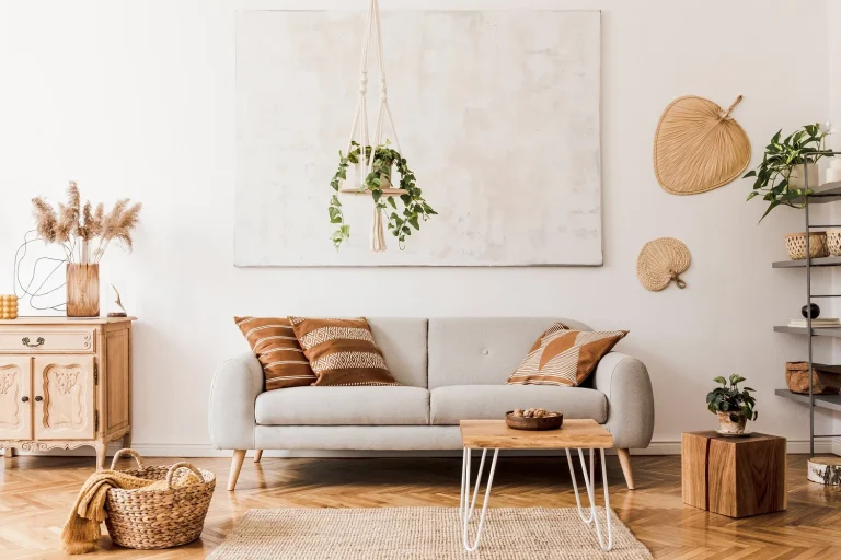 renovated living room
