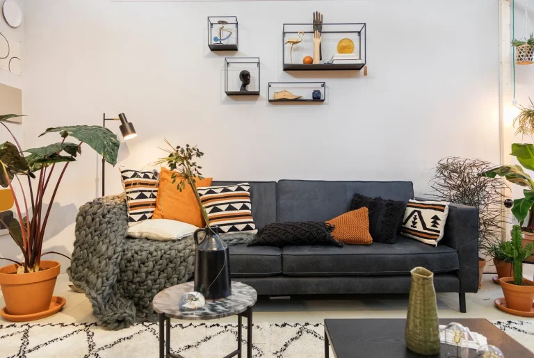 renovated living room